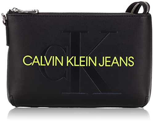 Calvin Klein CKJ Sculpted Shoulder Pouch Mono Black