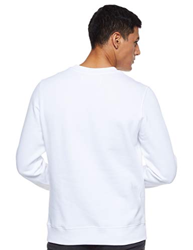 Calvin Klein Jeans CK Essential Reg Cn, Suéter para Hombre, Blanco (Bright White), XL