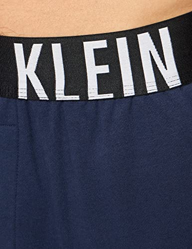 Calvin Klein Jogger Pantalón de Pijama, Blue Shadow W/White, M para Hombre