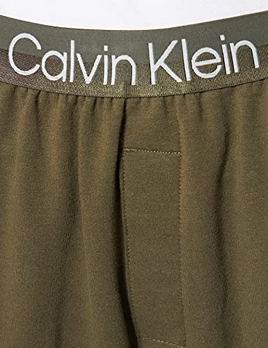 Calvin Klein Jogger, Pantalon de Pijama para Hombre, Verde (Army Green), S
