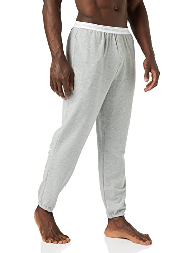 Calvin Klein Jogger Pantalones de Pijama, Grey Heather, M para Hombre