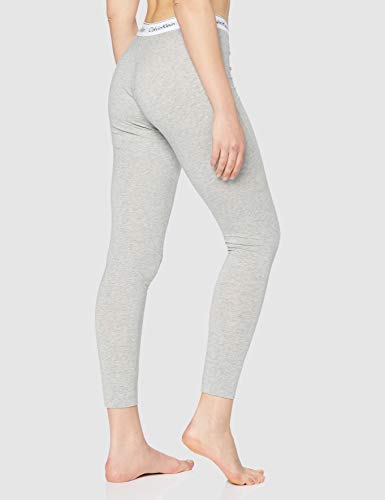 Calvin Klein Modern Cotton Sleepwear-Pant Pantalón de Pijama, Grau (Heather Grey 020), L para Mujer