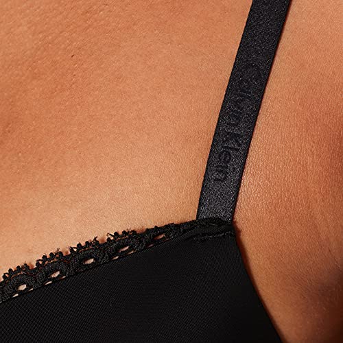 Calvin Klein Seductive Comfort-Customized Lift Sujetador, Negro (Black 001), 75D para Mujer