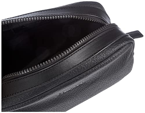 Calvin Klein Warmth Washbag, Accesorio de Viaje-Billetera Plegable Triple para Hombre, Schwarz, Talla única