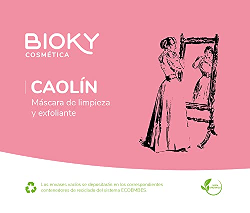 Caolín - Mascarilla Facial de Arcilla Blanca 100% Natural & Ecológica - 1KG