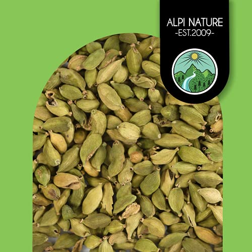 Cardamomo entero (100g), semillas de cardamomo 100% naturales, semillas de cardamomo natural sin aditivos, vegano