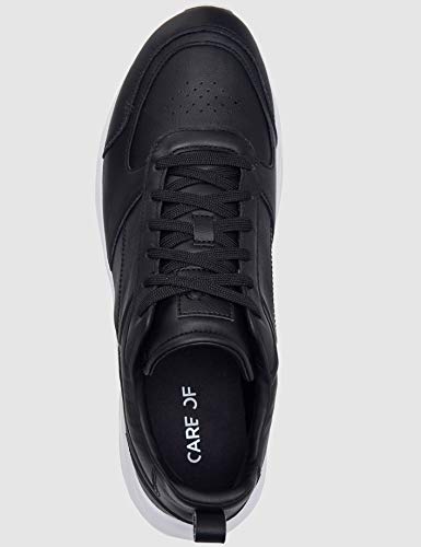 CARE OF by PUMA Zapatillas bajas informales en cuero para hombre, Negro, 42 EU