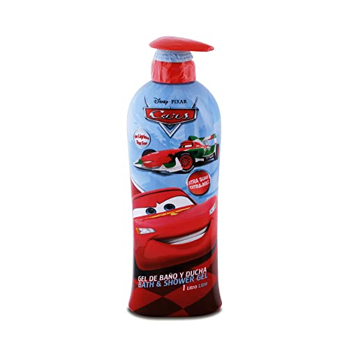 Cars Gel De Baño Y Champú 2 En 1 Infantil 1 Litro 1100 g