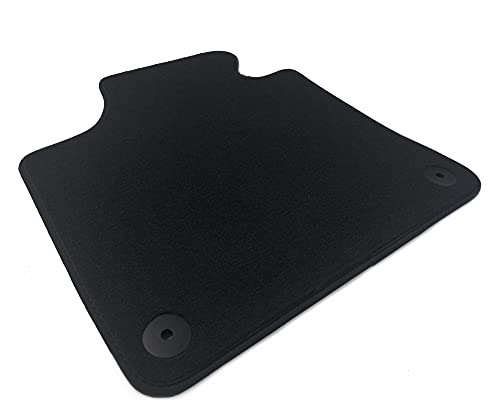 Carstyling Alfombrilla Coche para Audi A3 8P 1 Parte Estera del Conductor Auto Premium Velours Antracita Borde Antracita