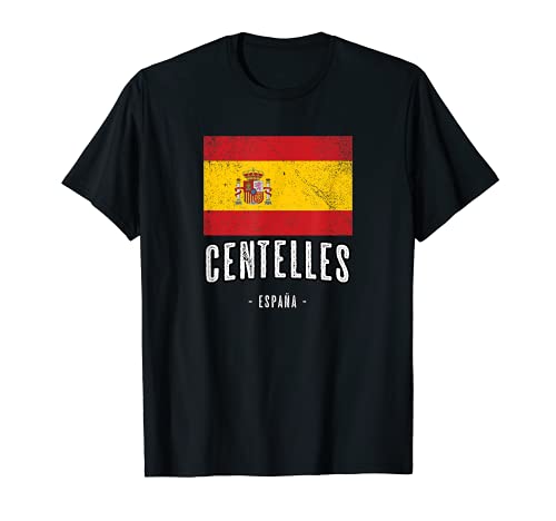 Centelles España | Souvenir - Ciudad - Bandera - Camiseta