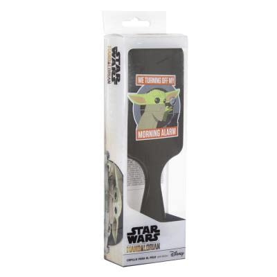 Cepillo para el pelo de Baby Yoda, para niños, para hombre, mujer, peine desenredante The Mandalorian