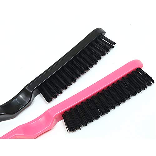 Cepillos para el Pelo de Cerdas de Jabali Peine Cepillo de 3 Filas Cepillo Antiestático Profesional del Pelo para Mujeres, Hombres y Niños, No Más nudos, Adecuado para Cabello Largo y Corto (12 cm)