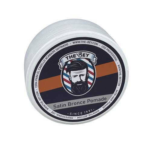 Cera al agua fijador peinados Satin Bronce Pomade - Acabado satin con medio brillo