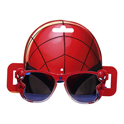 CERDÁ LIFE'S LITTLE MOMENTS Niños Gafas de Sol 3D de Spiderman Licencia Oficial Marvel, Rojo, Talla única-Especialmente diseñadas para una adaptación Perfecta