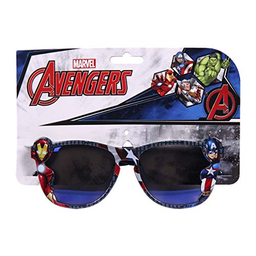 CERDÁ LIFE'S LITTLE MOMENTS Niños Gafas de Son Iron Man y Capitán América Licencia Oficial Marvel, Azul, Talla única-Especialmente diseñadas para una adaptación Perfecta