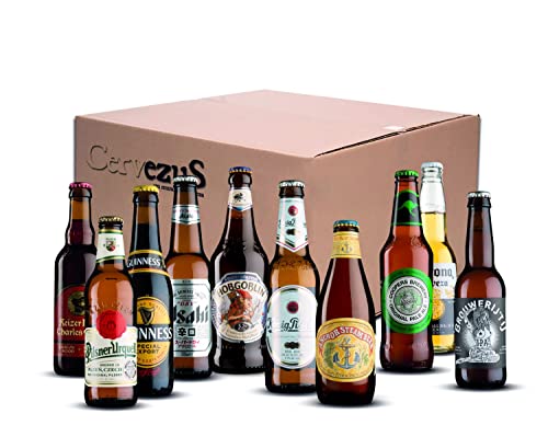 Cervezas Del Mundo Regalo (Pack 10 Variedades) - Pack Cervezas Del Mundo Regalo - Cervezas Del Mundo - Pack Cervezas DegustacióN - Set De Cervezas Del Mundo - Pack Cervezas Internacionales