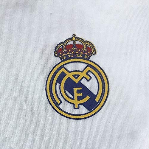 Champion's City Real Madrid FC Bodis Niños - Producto Oficial Primera equipación 2019/2020 (3 Meses)