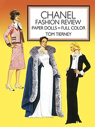 Chanel Fashion Review Paper Dolls (Dover Paper Dolls) by Tom Tierney(1986-05-01)