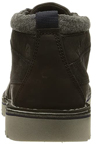 Clarks Eastford Top, Botas Cortas al Tobillo Hombre, Piel Negra, 42 EU