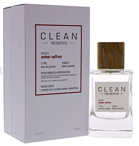 CLEAN AMBER SAFFRON EDP 100ML