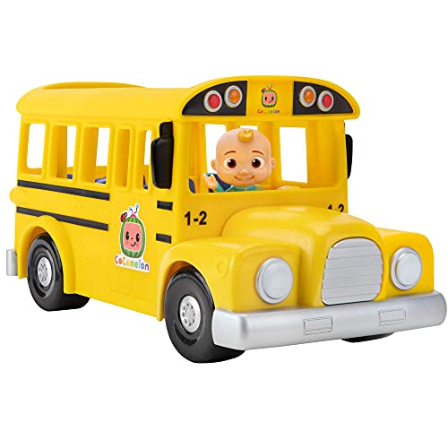 CoComelon CMW0015 Autobús con Sonido y Figura de JJ para niños, a Partir de 2 años