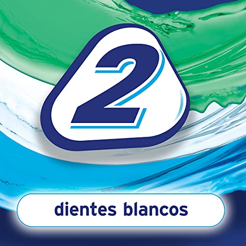 Colgate Triple Acción, Pasta de Dientes con Flúor, Protección Anticaries, Dientes más Blancos, Aliento Fresco, Pack 6 Uds x 75ml