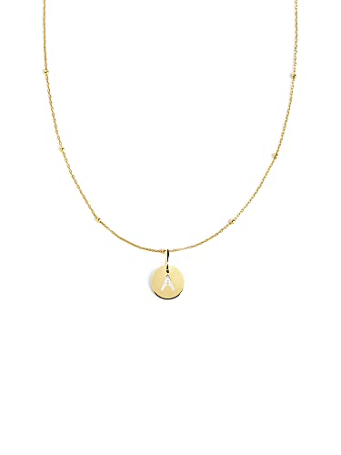 Collar Mini Medallion Oro C - Joyas mujer