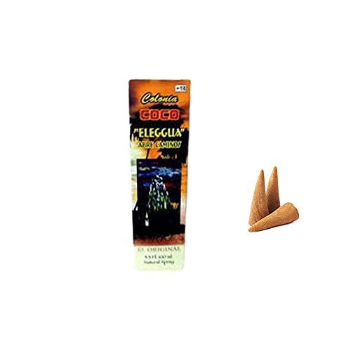 Colonia Coco Eleggua Abre Caminos, Natural Spray - Regalo 3 conos de incienso DoraZen