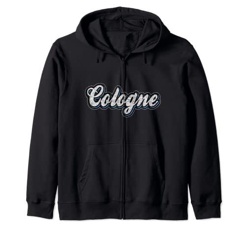 Colonia Diciendo Retro Vintage Surfer Köln Lover Cologne Sudadera con Capucha