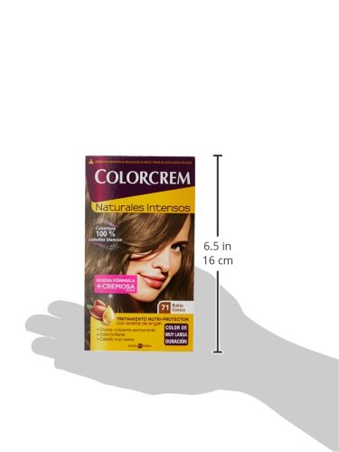 COLORCREM tinte Rubio Ceniza Nº 71 caja 1 ud