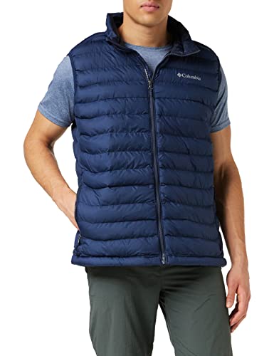 Columbia Powder Lite , Chaleco Hombre, Azul (Collegiate Navy), L