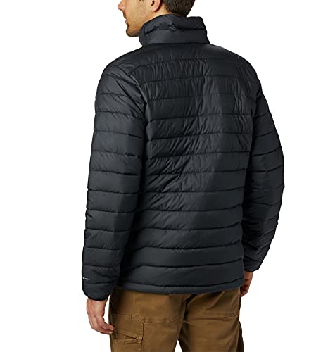 Columbia Powder Lite , Chaqueta Hombre, Negro (BLACK), L