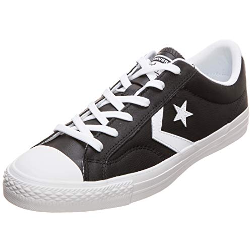 Converse Lifestyle Star Player Ox', Zapatillas Hombre, Negro (Black/White/White 083), 36 EU