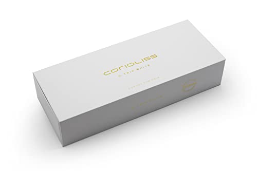 Corioliss C Trip Mini | Plancha de Pelo para Mujeres | Tecnología y Placas de Titanio Cabello Fino | Plancha Profesional Control de Temperatura (White Gold Soft Touch)