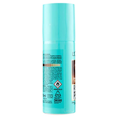 Corrector para las raíces del cabello en aerosol, corrector mágico, color castaño dorado claro, 75 ml