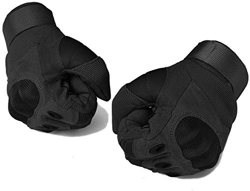 COTOP Guantes de Moto, Guantes de Pantalla táctil de Nudillos Duros Guantes de Motocicleta ATV Riding Full Finger Motocicleta Bicicleta Bicicleta Ciclismo Guantes Deportivos para Hombres