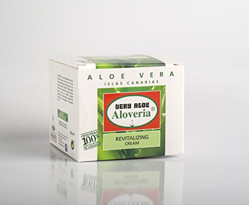 Crema Aloe Vera revitalizante para la cara y piel Aloveria 50ml 100% Natural