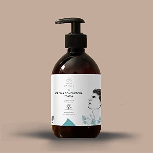 Crema Conductora Ecológica Radiofrecuencia Facial 1.000 ml - OMAÏLAB Compatible con cualquier dispositivo de radiofrecuencia del mercado que trabaje con textura crema no gel