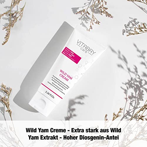 Crema mujer Vitabay Wild Yams (250 ml) • Crema antiedad ecológica con 80% Extracto de Ñame reafirmante • Efecto hidratante, antiarrugas y antimanchas • 64% diosgenina