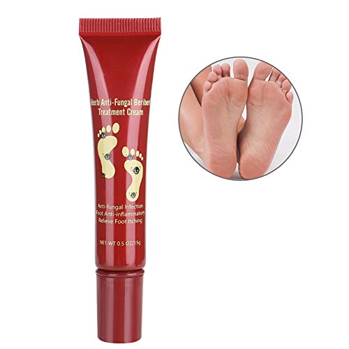 Crema Para el Tratamiento de los Pies 15g, Crema Hidratante para Plantas Naturales Ungüento para Aliviar los Hongos Picazón, Cuidado Crema Pies Secos y Agrietados