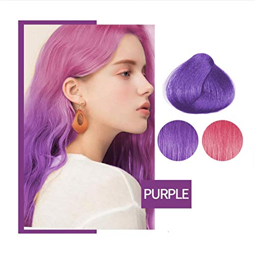 Crema Tinte Cabello - Moda Con Sensor Térmico Que Cambia Color Tinte Para Teñir Cabello Bricolaje - Tintes Para Cabello Que Cambian Color Con Temperatura Temporal - Para Herramientas Peinado (50 Ml)