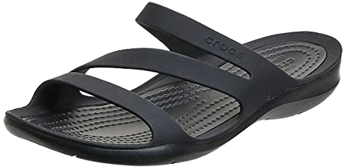 Crocs Swiftwater Sandal Mujer Sandal, Negro (Black), 39/40 EU