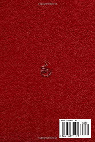 Cryptocurrency Trading Tracker Journal: Crypto Portfolio Tracker: Crypto.com CRO 6" x 9" Red Leather-Look Design, Cryptocurrency Gifts for Him & Her and Crypto Lovers and Traders