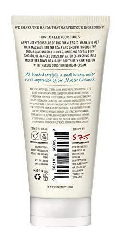 Curlsmith - Curl Quenching Conditioning Wash - Acondicionador y champú vegano 2 en 1 para pelo ondulado, rizado (64g)