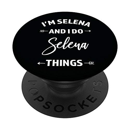 Cute Selena Things - Regalos de nombre personalizados PopSockets PopGrip Intercambiable