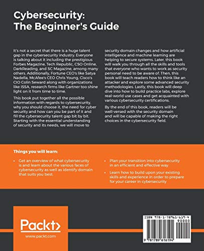 Cybersecurity: The Beginner's Guide: A comprehensive guide to getting started in cybersecurity