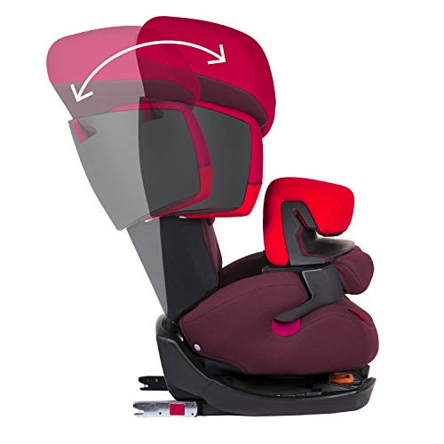 Cybex Silver Pallas-Fix 514110001 Silla de Coche Grupo 1/2/3, 2 en 1, para Niños, Morado (Purple Rain)