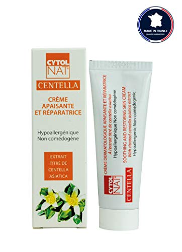 CYTOLNAT® Centella 50 ml - Crema calmante y restauradora - Hipoalergénico y no comedogénico.