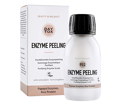 DAYTOX Enzyme Peeling - Exfoliante Enzimático Clarificante para el Rostro - Vegano - Sin Colorantes, sin Silicona y sin Parabenos - 1 x 35 g