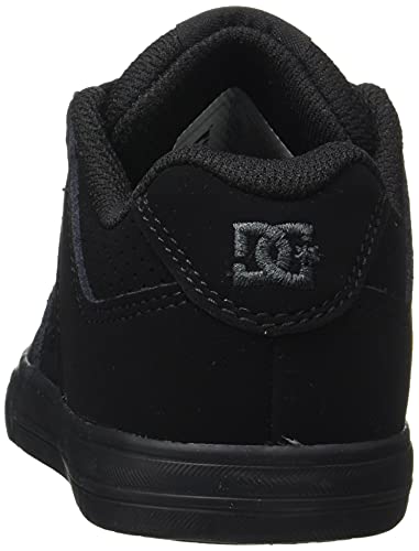 DC Shoes Zapatillas de Piel Pura, Negro, 39 EU